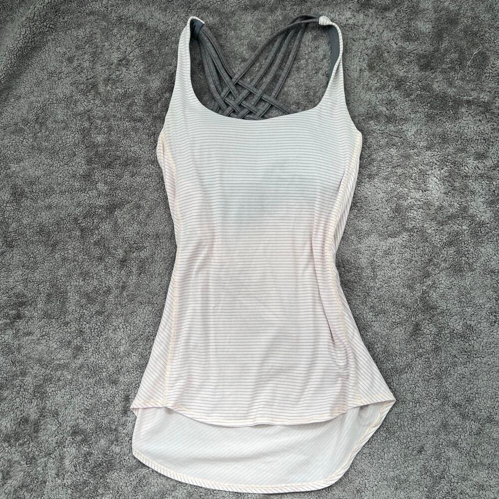 Lululemon free to be tank top baby pink